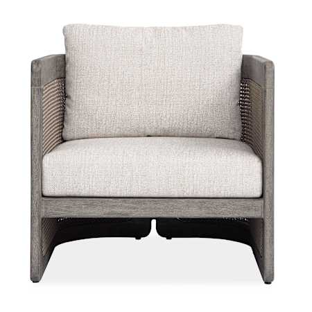 Uttermost Dartmoor Outdoor Barrel Chair Brown