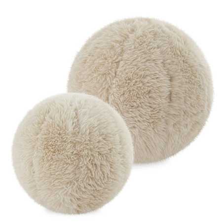 Uttermost Abide Solid Polyester Covered Fashion Throw Pillow - Set of 2 Caramel