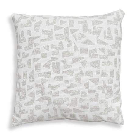 Uttermost Scatter Geometric Acrylic Covered Polyester Filled Accent Pillow Cream