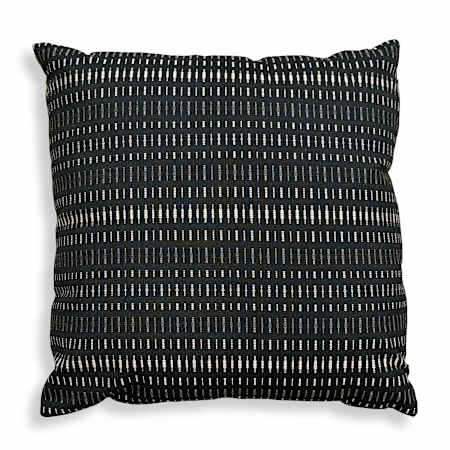Uttermost Esti Dots Acrylic Covered Polyester Filled Accent Pillow Onyx