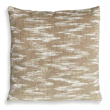 Uttermost Mountains Abstract Acrylic Covered Polyester Filled Accent Pillow Sand / Ivory