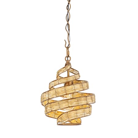 Varaluz Flow 10" Wide Wood Pendant Baguette