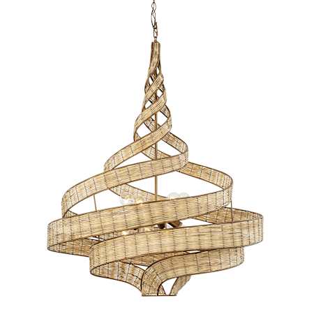 Varaluz Flow 8 Light 36" Wide Abstract Chandelier Baguette