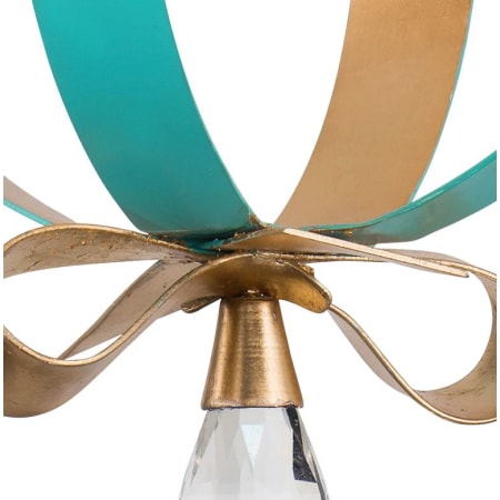 Varaluz-263M01R-Detailed(Aqua / Gold Leaf)