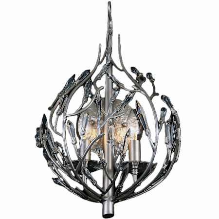 Varaluz Bask 2 Light 19" Tall Wall Sconce Gold Dust