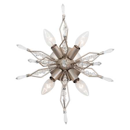 Varaluz Orbital 16" Crystal Sputnik Wall Sconce Gold Dust