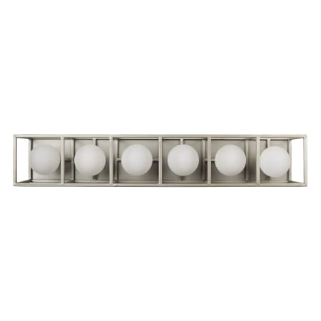 Varaluz Plaza 6 Light 29" Wide Vanity Light Silverado / Carbon