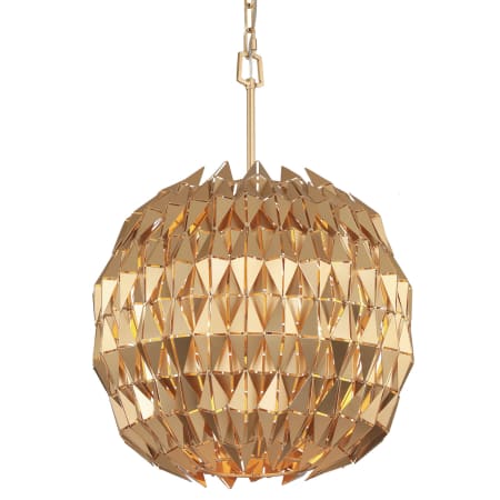 Varaluz Forever 3 Light 18" Wide Pendant French Gold