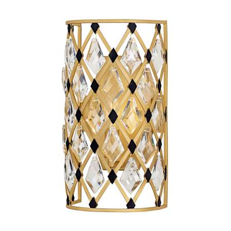 Varaluz Windsor 13" Tall Wall Sconce French Gold