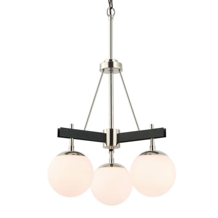 Varaluz Allie 3 Light 18" Wide Multi Light Pendant Black