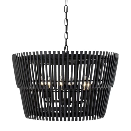 Varaluz Apollo 6 Light 24" Wide Pendant Carbon