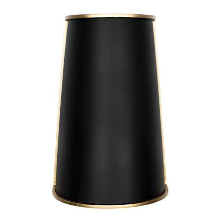 Varaluz Coco 2 Light 12" Tall Wall Sconce Matte Black / French Gold