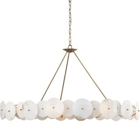 Varaluz Cosmos 9 Light 48" Wide Ring Chandelier Havana Gold