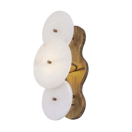 Varaluz Cosmos 14" Tall Wall Sconce Havana Gold