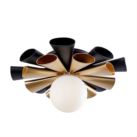 Varaluz Daphne 8" Tall Wall Sconce Matte Black