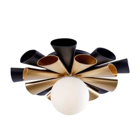 Varaluz Daphne 8" Tall Wall Sconce Matte Black