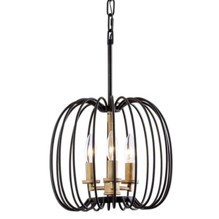 Varaluz Nico 3 Light 12" Wide Multi Light Pendant Carbon