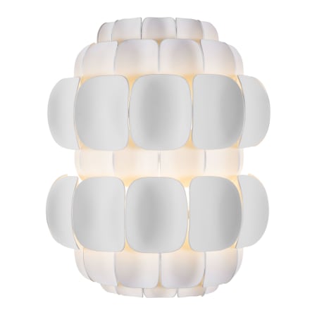 Varaluz Swoon 13" Tall Wall Sconce Matte White