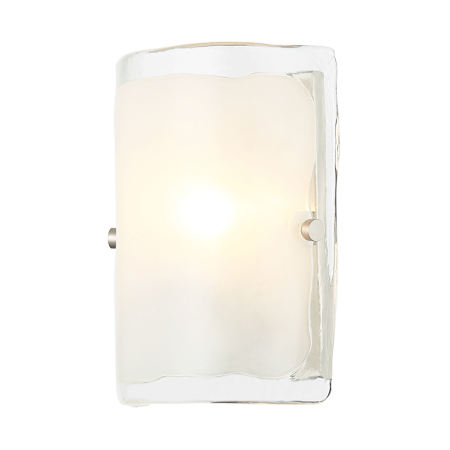 Varaluz Fairchild 9" Tall Wall Sconce Black / Polished Nickel / Satin Brass