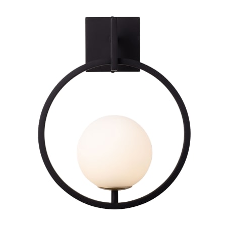 Varaluz Stopwatch 16" Tall Wall Sconce Matte Black / French Gold