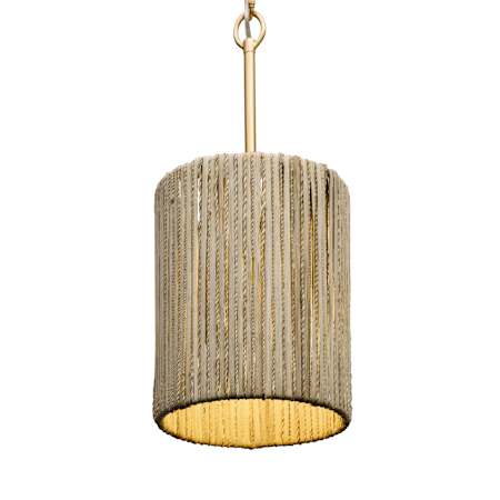 Varaluz Jacobs Ladder 8" Wide Mini Pendant French Gold
