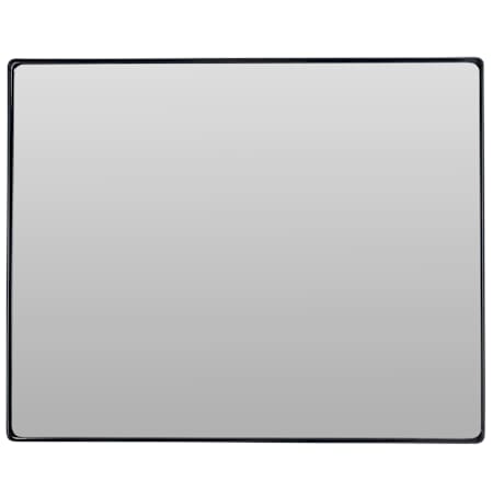 Varaluz Kye 24"W x 30"H Square Flat Steel Framed Wall Mounted Bathroom Mirror Black