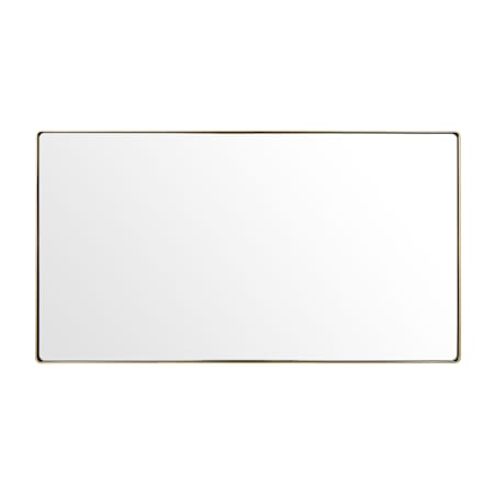 Varaluz Kye 40" W x 22" H Rectangular Metal Framed Accent Mirror Gold
