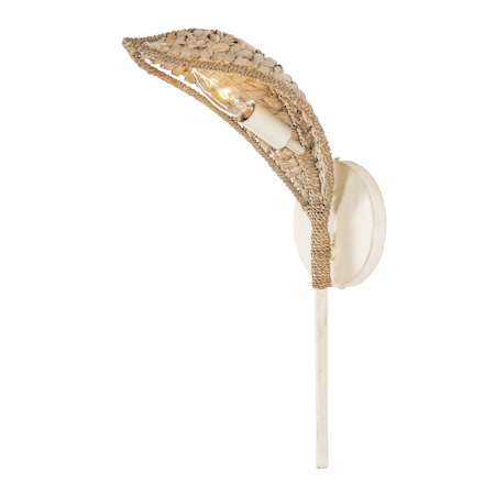 Varaluz Century Palm 17" Tall LED Wall Sconce Country White