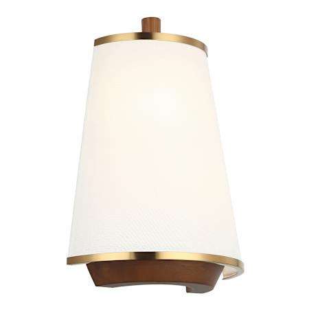 Varaluz Desert Flyer 2 Light 15" Tall LED Wall Sconce Brass / Natural / Brown
