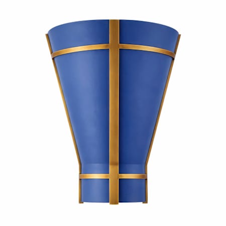 Varaluz Brasserie 17" Tall LED Wall Sconce French Blue / Heritage Bronze