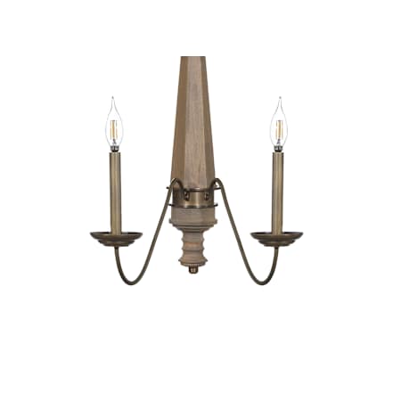 Varaluz Dinner at 2 Light 17" Tall LED Wall Sconce Brass