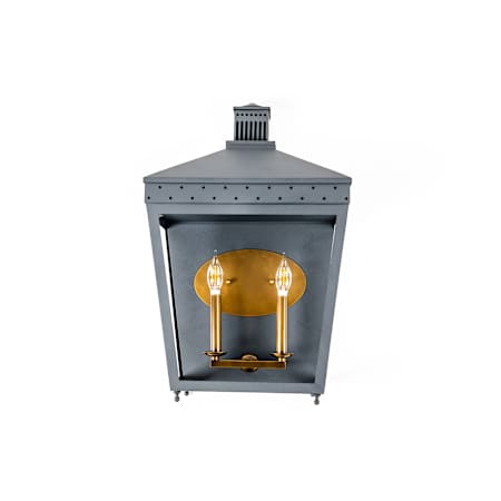 Varaluz Midnight Manor 2 Light 26" Tall LED Wall Sconce Silver / Gray