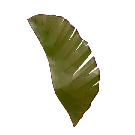Varaluz Banana Leaf 2 Light 17" Tall Wall Sconce Banana Leaf