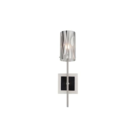 Varaluz Chroman Empire 16" Tall Wall Sconce Chrome