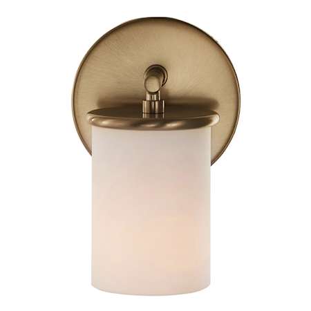 Varaluz Merano 8" Tall Wall Sconce Brushed Brass
