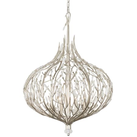 Varaluz Bask 6 Light 27" Wide Crystal Abstract Chandelier Gold Dust