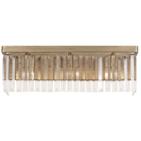 Varaluz Social Club 21" Crystal Bathroom Light Havana Gold