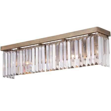 Varaluz Social Club 28" Crystal Bathroom Light Havana Gold