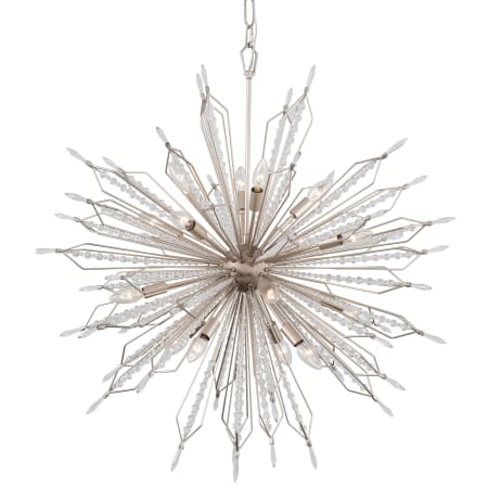 Varaluz Orbital 16 Light 36" Wide Crystal Sputnik Chandelier Gold Dust