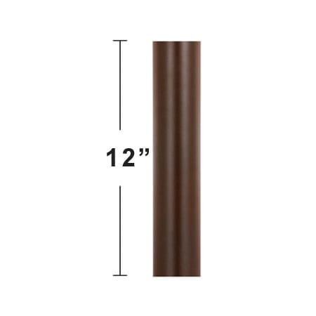 Vaxcel Lighting 12" Ceiling Fan Downrod for 9 Ft Ceilings Burnished Bronze