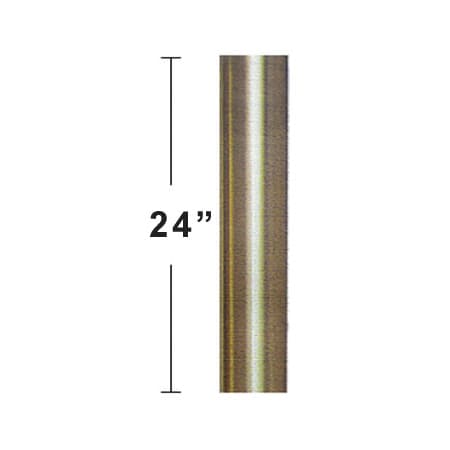 Vaxcel Lighting 24" Ceiling Fan Downrod for 11 Ft Ceilings Antique Brass