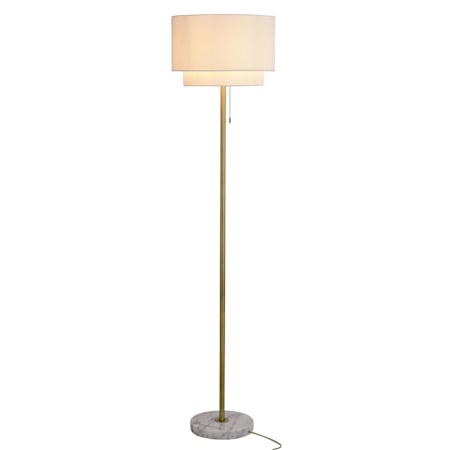 Vaxcel Lighting 63" Tall Column Floor Lamp Matte Brass