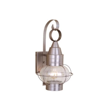 Vaxcel Lighting Chatham 1 Light Outdoor Wall Sconce - 8 Inches Wide Brushed Nickel