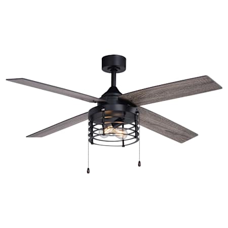 Vaxcel Lighting 52" 4 Blade Indoor Ceiling Fan Black