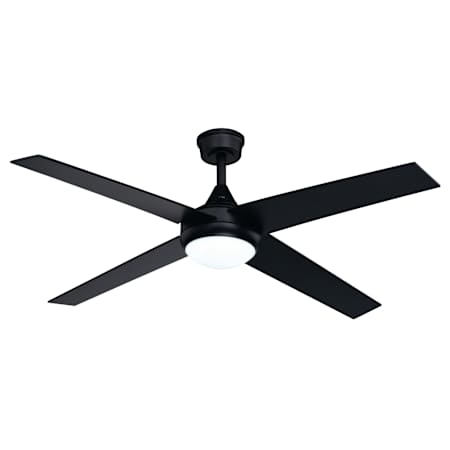 Vaxcel Lighting 52" 4 Blade Indoor LED Ceiling Fan Black