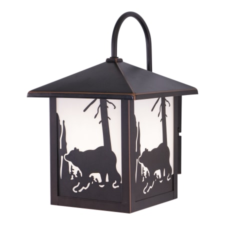 Vaxcel Lighting Bozeman 1 Light Outdoor Wall Sconce - 8.13 Inches Wide Burnished Bronze