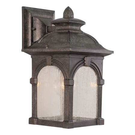 Vaxcel Lighting Essex 1 Light Outdoor Wall Sconce - 8 Inches Wide Lava Stone