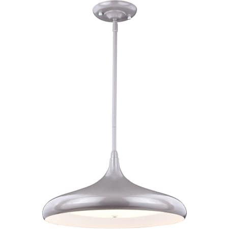 Vaxcel Lighting Bacio 16" Wide LED Pendant with Instalux Motion Technology Taupe