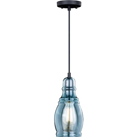Vaxcel Lighting Millie Single Light 5-1/4" Wide Mini Pendant Oil Rubbed Bronze