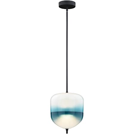 Vaxcel Lighting Somerset Single Light 9" Wide LED Cage Pendant Oil Rubbed Bronze